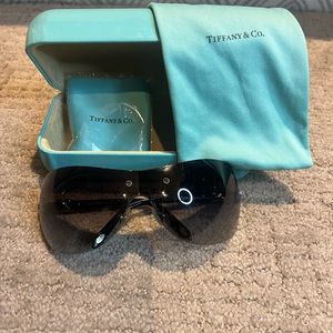 Tiffany and Co. Sunglasses with Box, Bag, and Cleaning Cloth